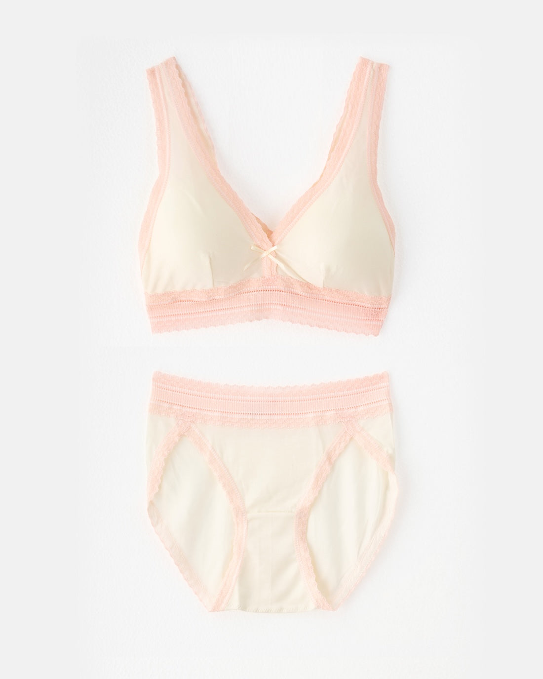 淡雪］シルクソフトブラ・ショーツ〈レギュラータイプ〉セット