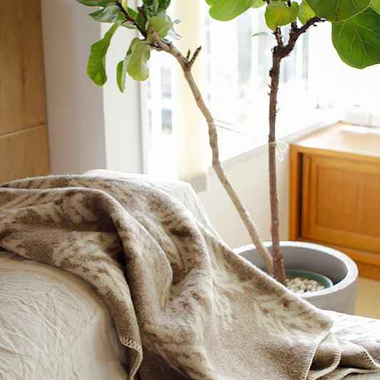 【残り在庫わずか】LAPUAN KANKURIT(ラプアンカンクリ)/ブランケット「KUUSI」*