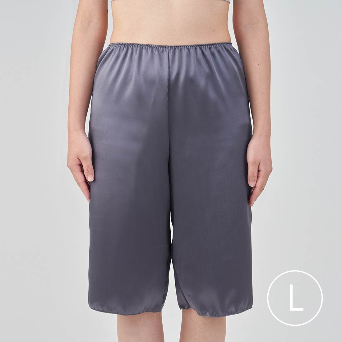 リラックスタイムに着たいシルクペチコートパンツ*
