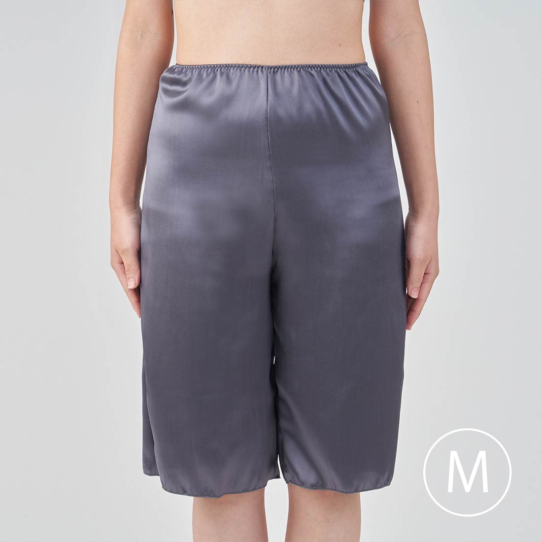リラックスタイムに着たいシルクペチコートパンツ*