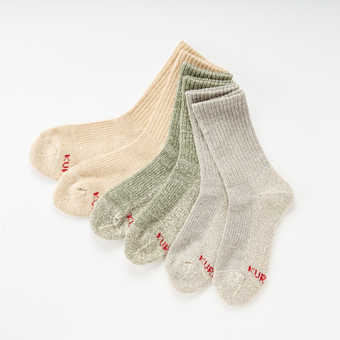麻と絹のパイルソックス(Lサイズが新入荷)