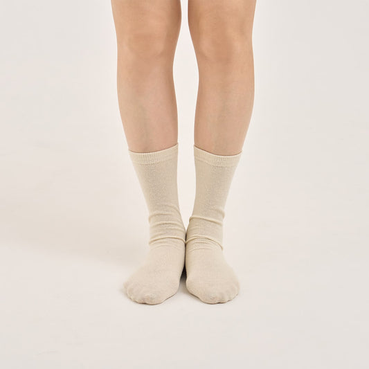 お試し!冷えとり靴下 素朴シルク先丸靴下