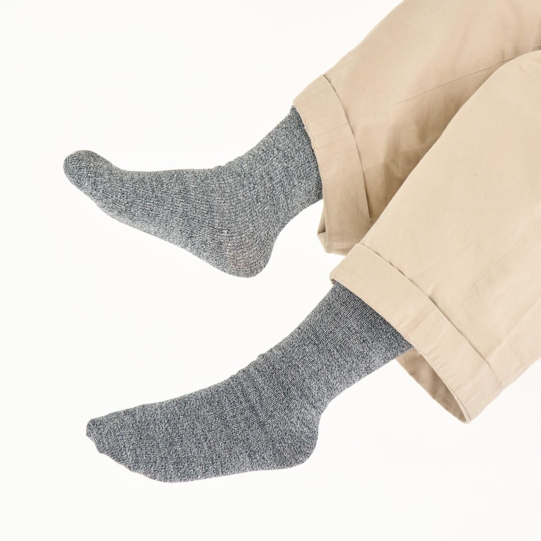 お手軽冷えとり靴下かかとなし