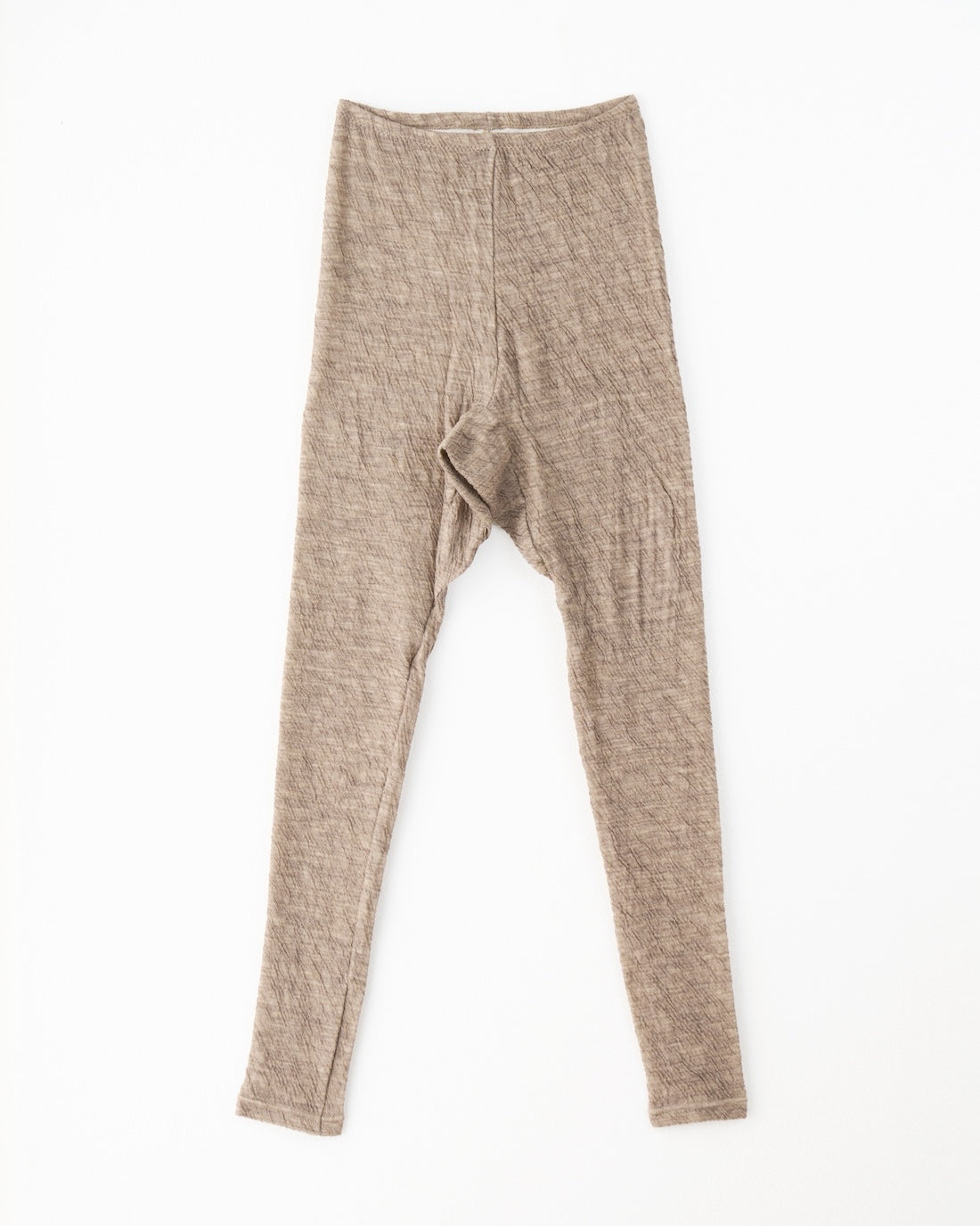 気品を纏う、シルク&ウール レギンス