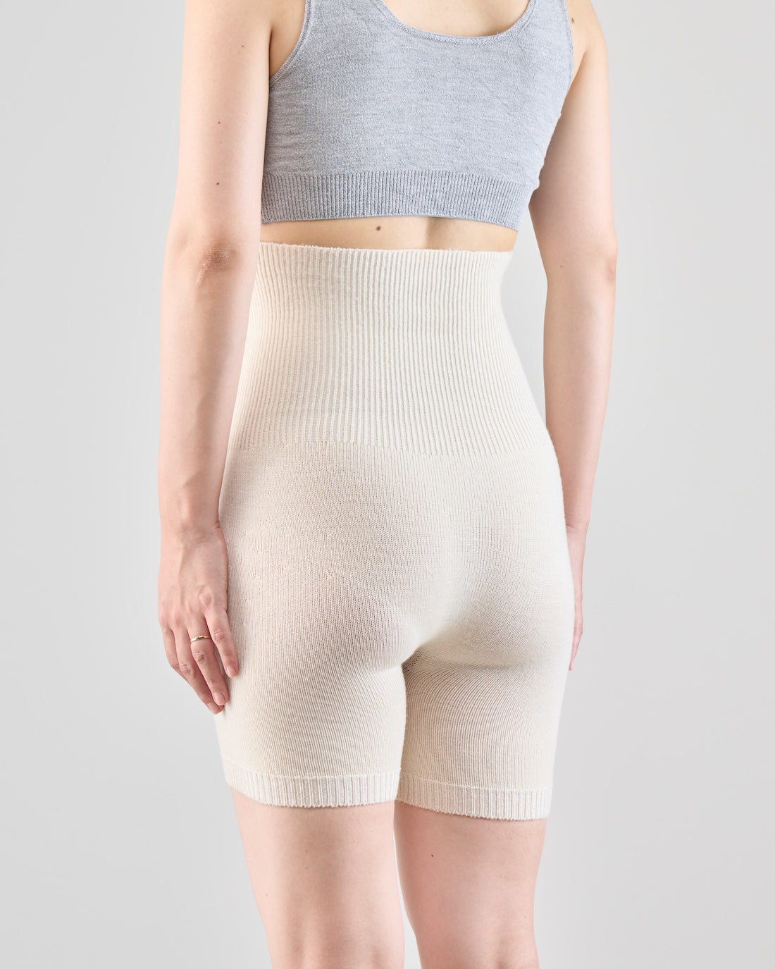 シルク&ウール はらぱん(腹巻パンツ) ショートタイプ