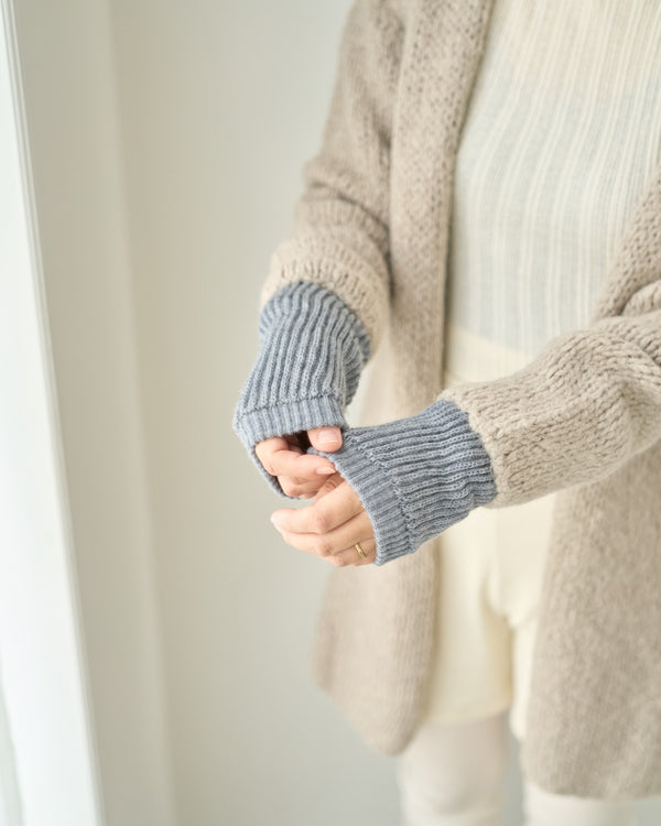 レッグウォーマー厚手ロング丈