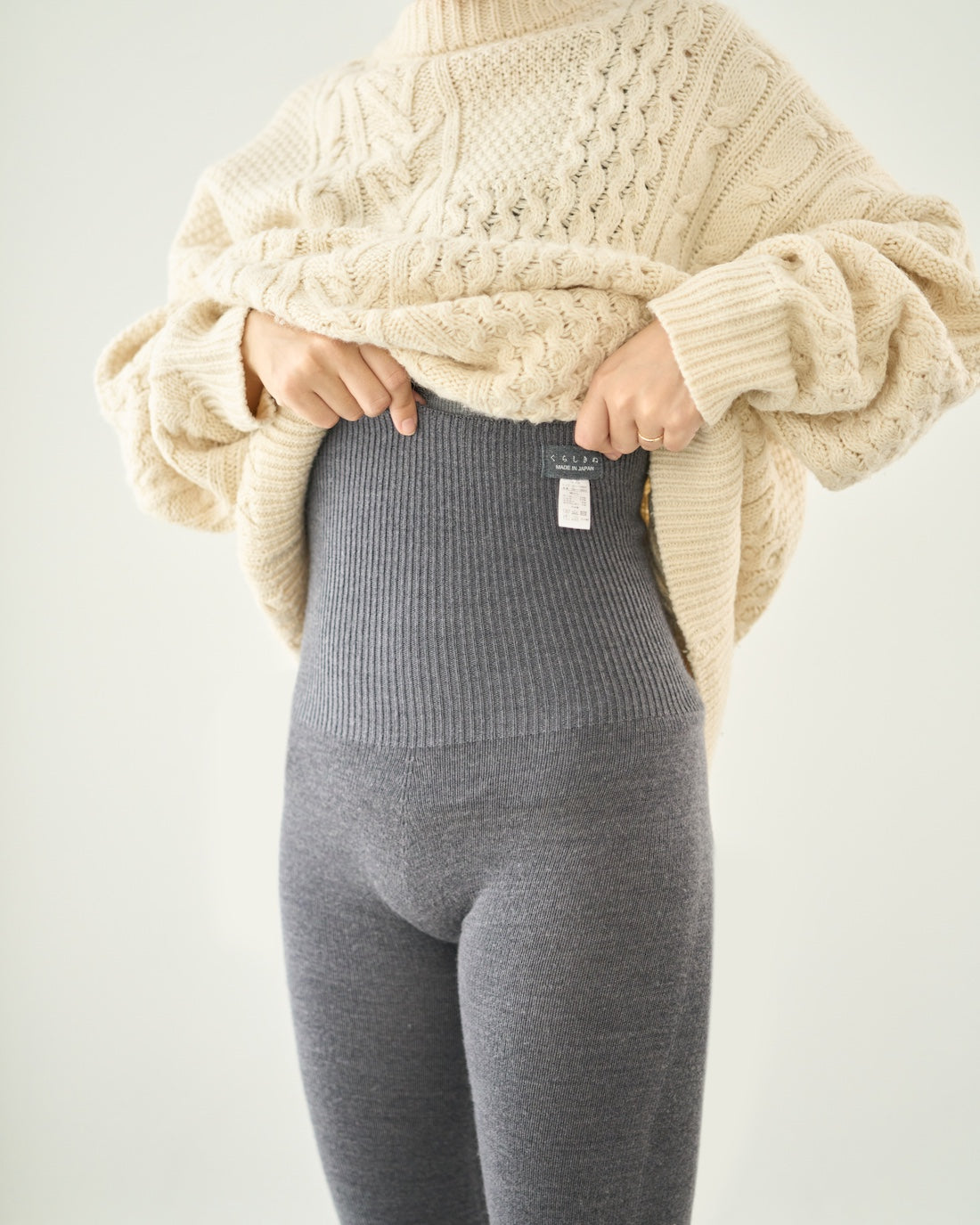 シルク&ウール はらぱん(腹巻パンツ) ショートタイプ