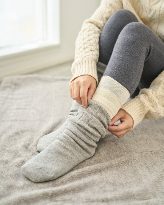 冷えとり靴下 ウールカバーソックス〈しっかり〉