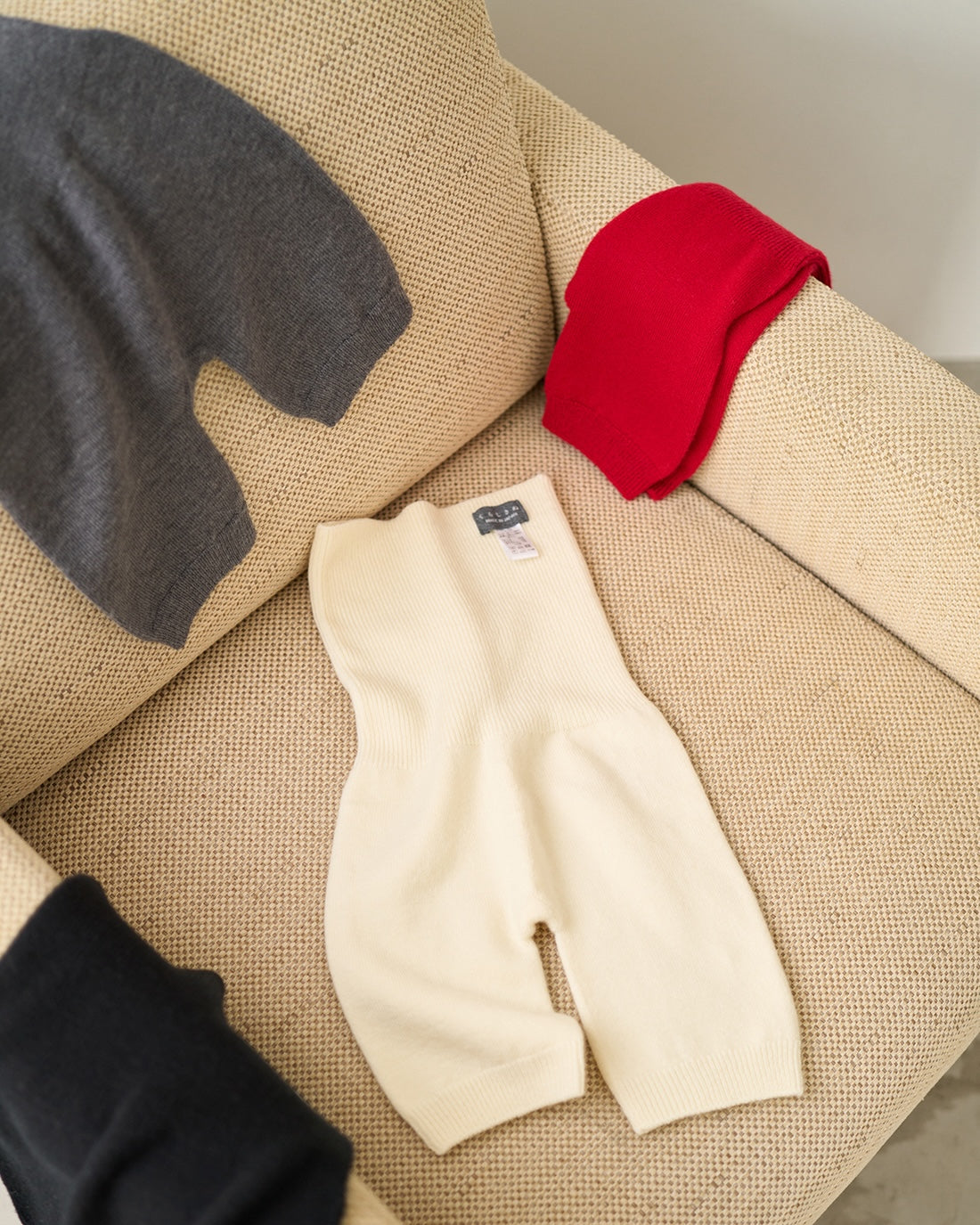 シルク&ウール はらぱん(腹巻パンツ) ショートタイプ