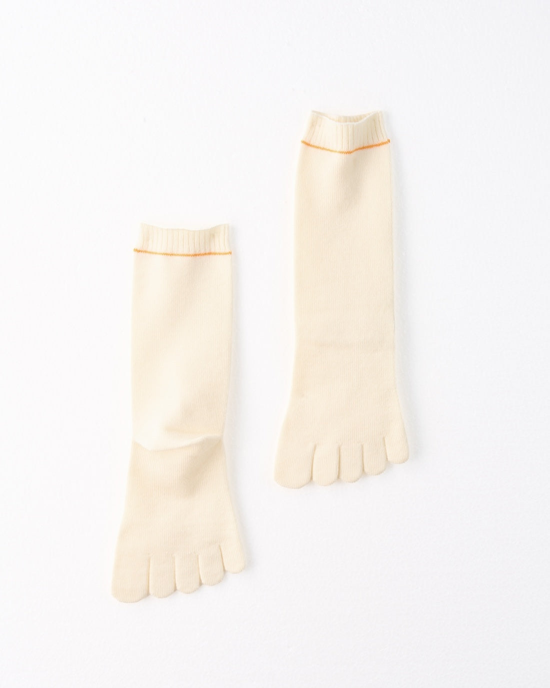 冷えとり靴下 内絹外ウールインナー5本指靴下- 冷えとり靴下・絹肌着