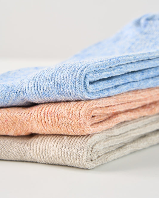 リネン&シルク おでかけソックス