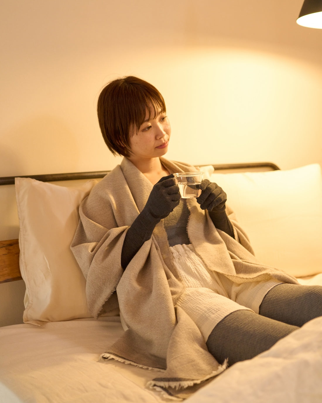 ロングシルク手袋- 冷えとり靴下・絹肌着 くらしきぬ