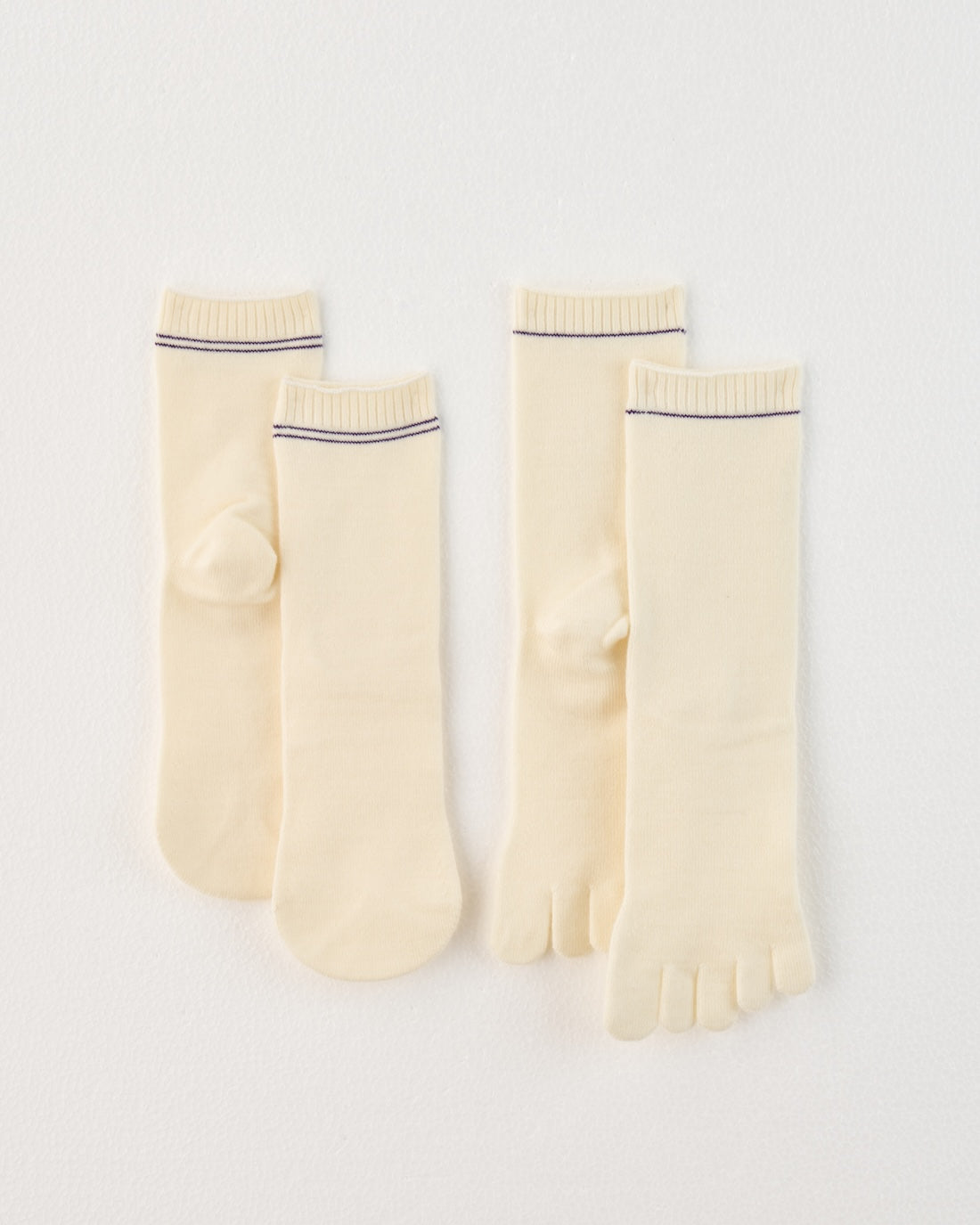 冷えとり靴下 内絹外ウールインナー靴下重ね履きセット