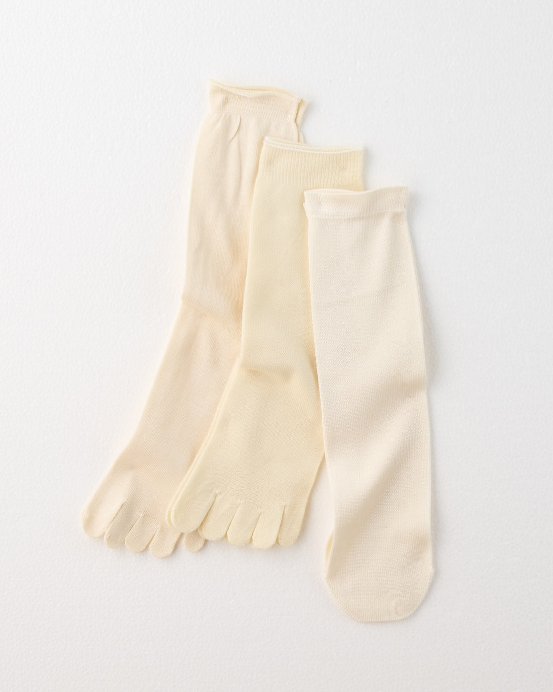 新品未使用　冷えとり靴下の841 3色セット チャコールのみつま先かかと綿タイプ 新品未使用 冷えとり靴下の841 3色セット チャコールのみつま先かかと綿