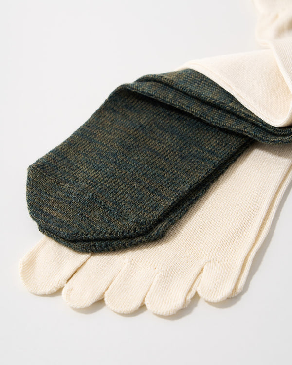 お手軽冷えとり靴下 重ね履き2足セット