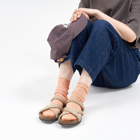 リネン&シルク おでかけソックス