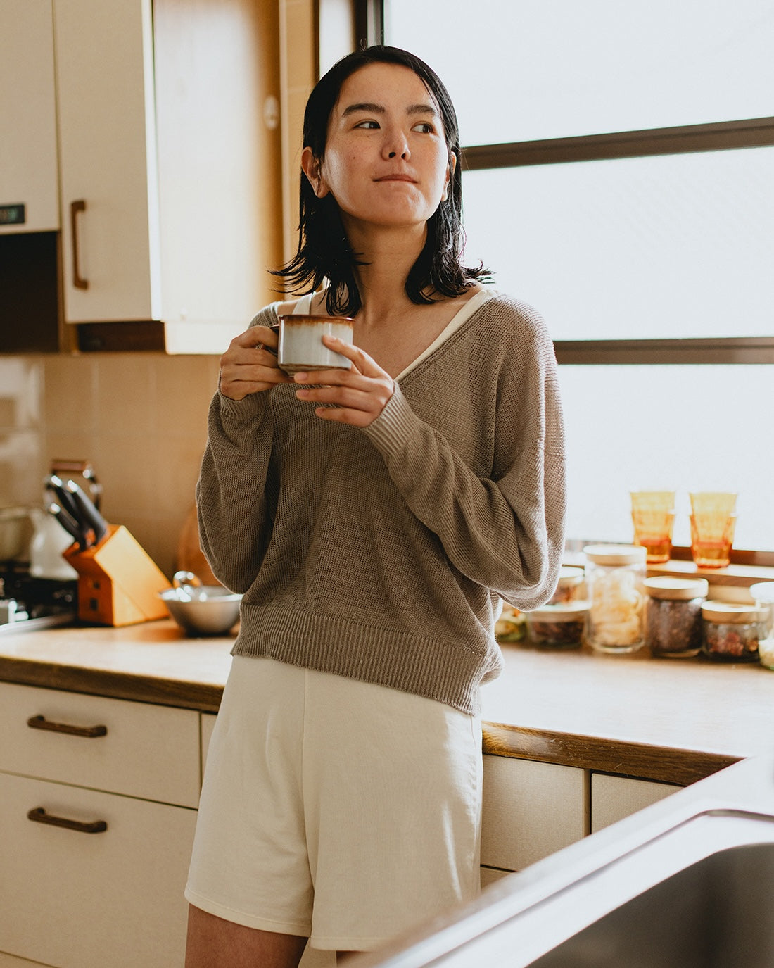 絹肌シルクぺチパンツ