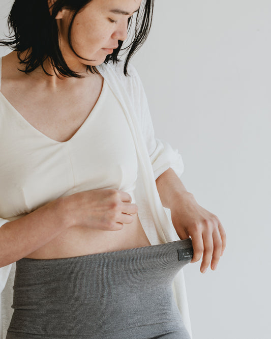 シルクリッチはらぱん(腹巻パンツ)ショートタイプ