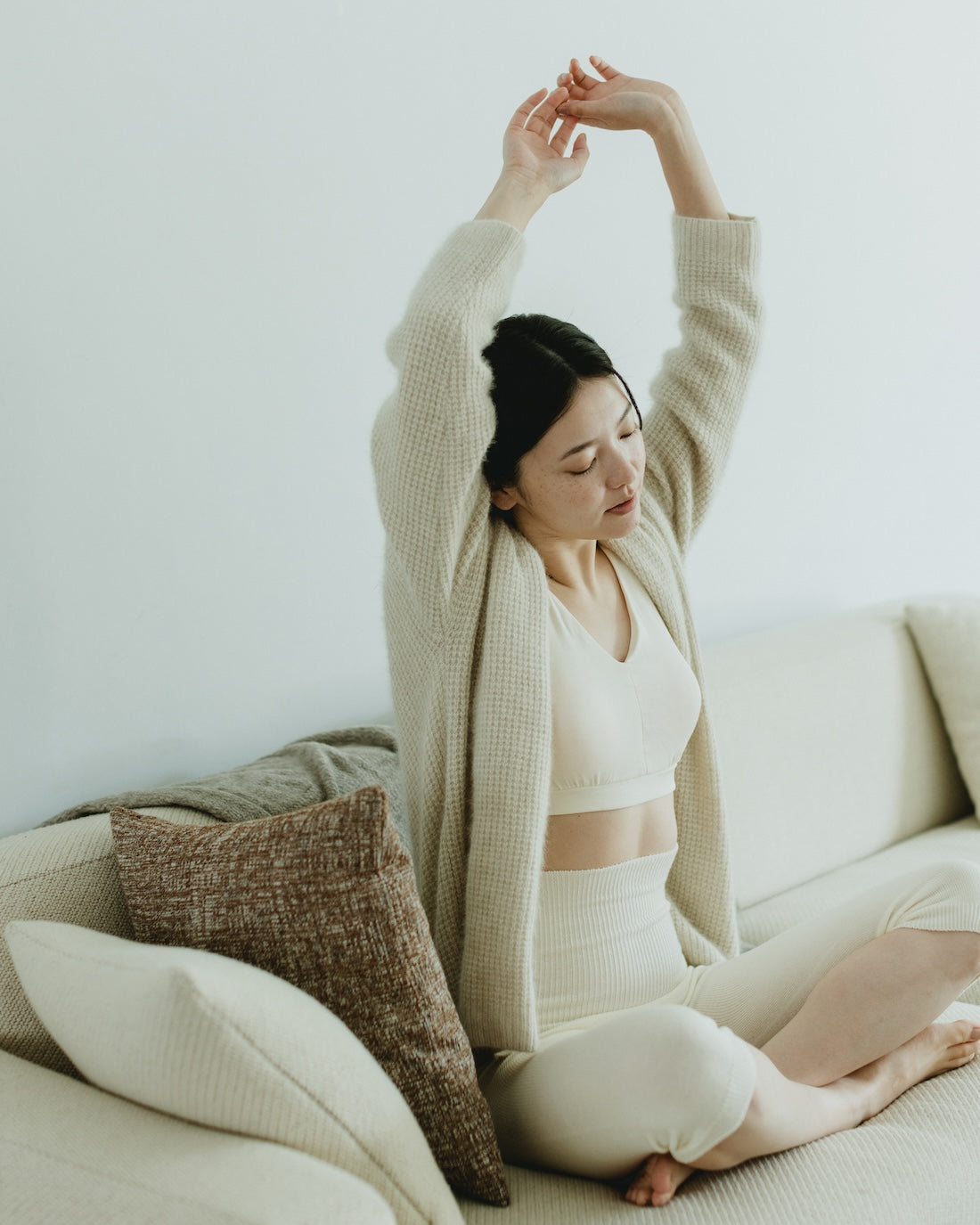 シルク&ウール はらぱん(腹巻パンツ) ハーフタイプ