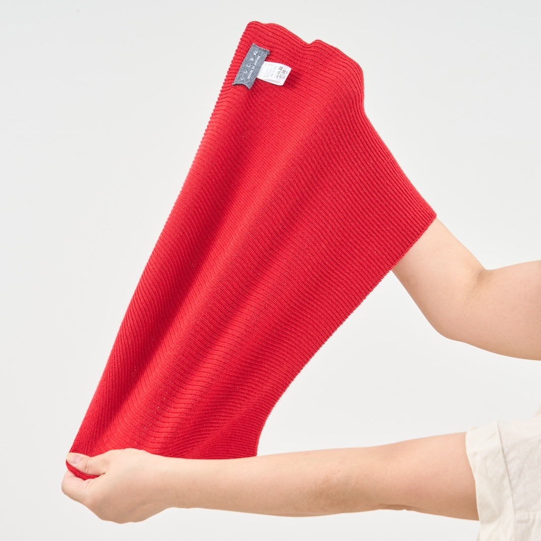 シルク&ウール 赤いはらまき