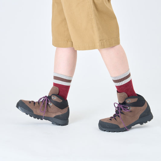 ウール&コットン アウトドアソックス