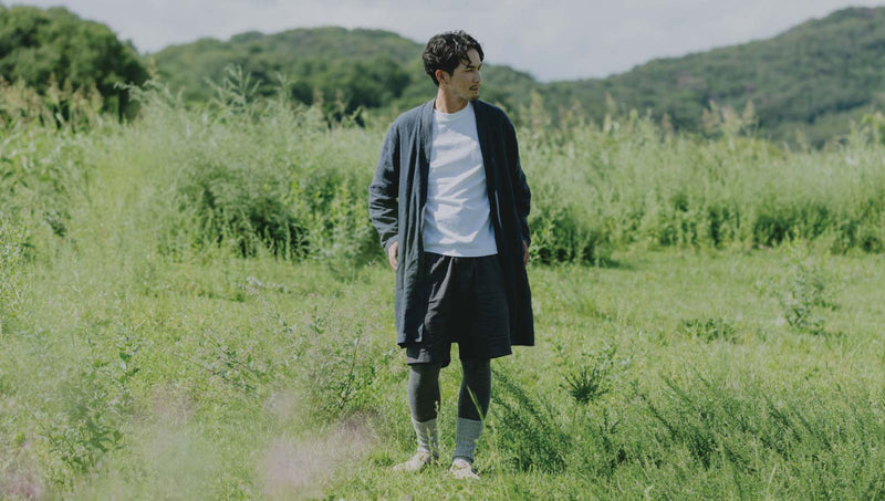 シルク&ウール はらぱん(腹巻パンツ) ロングタイプ〈12分丈〉