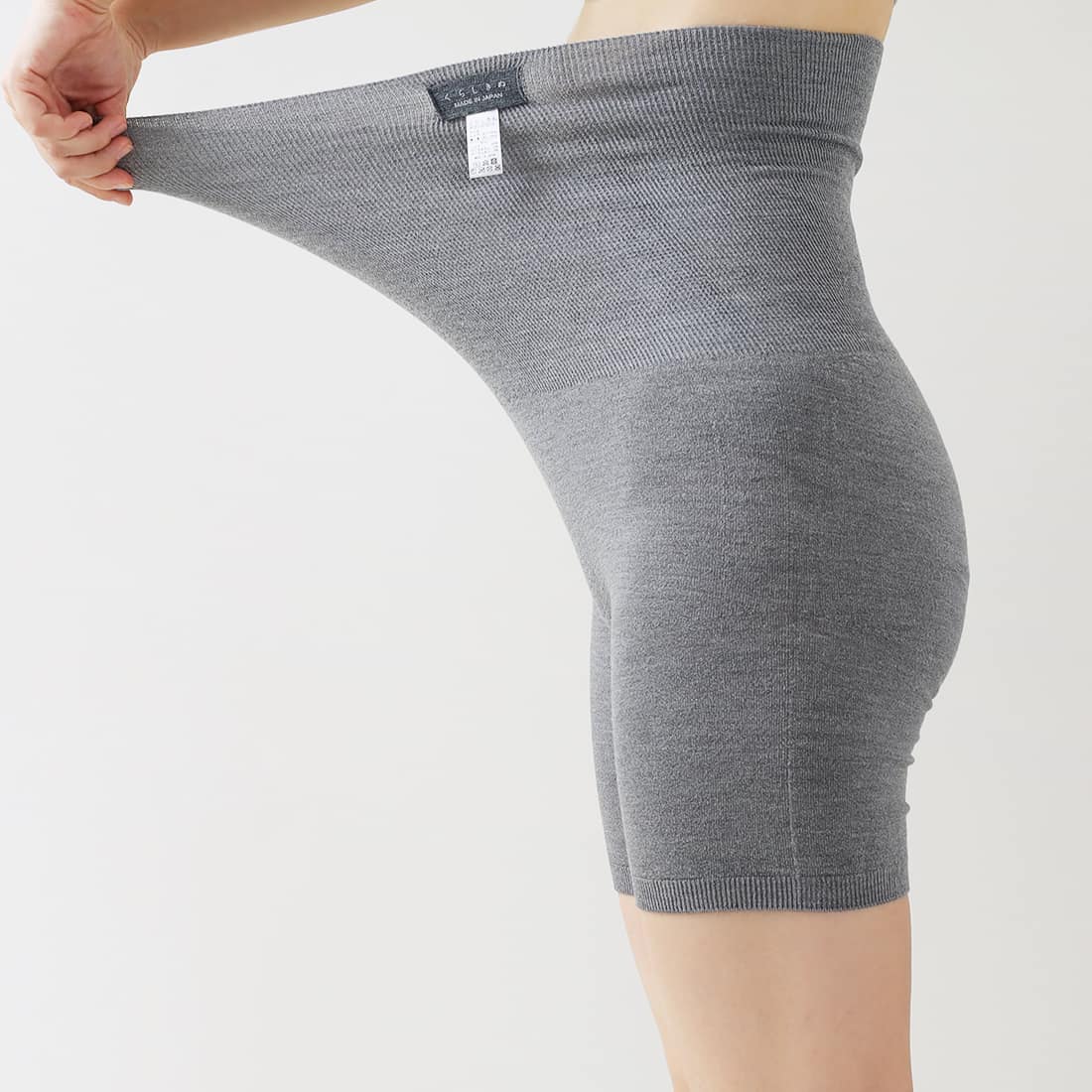 心とろける、シルクリッチはらぱん(腹巻パンツ)ショートタイプ