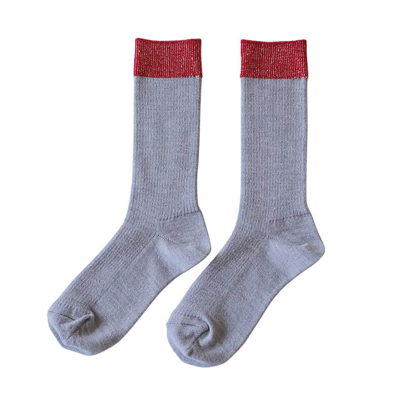 【Lサイズのみ 20%OFF】お手軽冷えとり靴下バイカラー