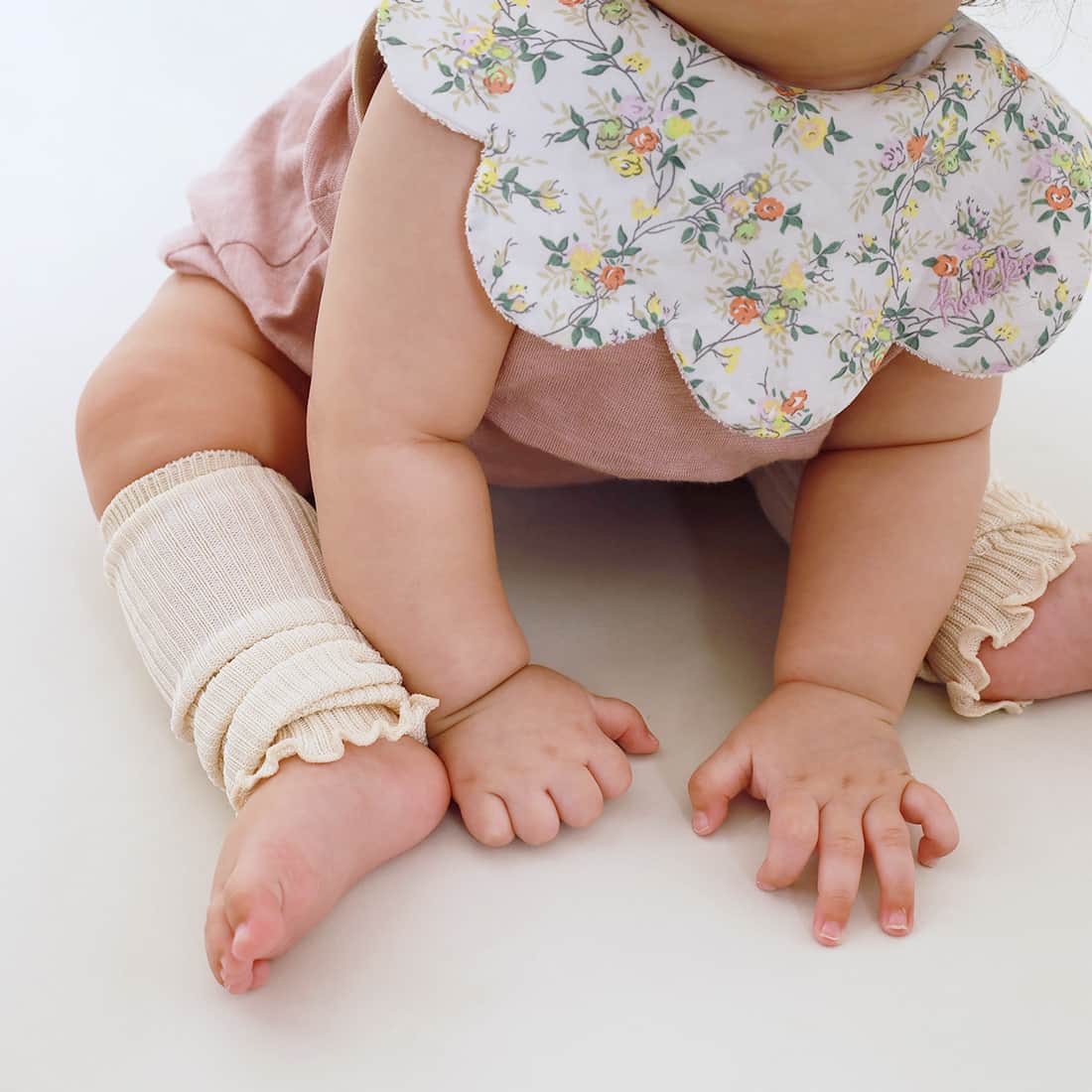 【11%OFF|11/11AMまで】シルク レッグウォーマー〈ベビー〉