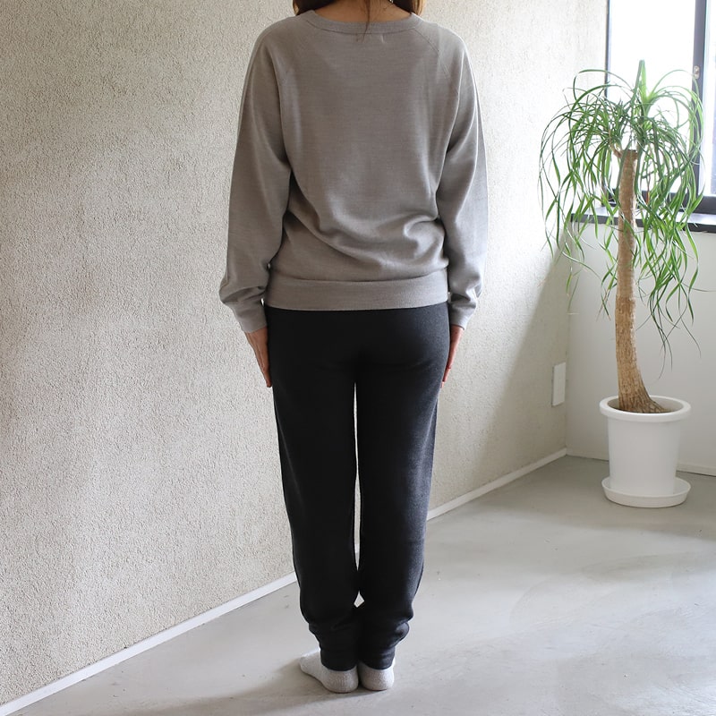 【残りわずか】シルク100%ルームウエア ロングパンツ*