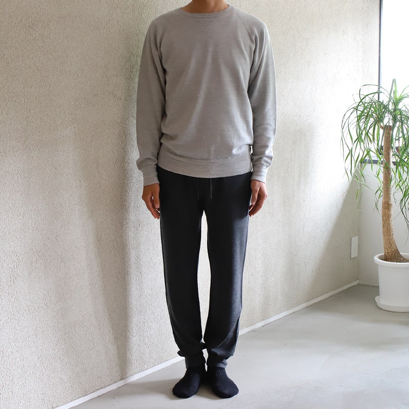 【残りわずか】シルク100%ルームウエア ロングパンツ*
