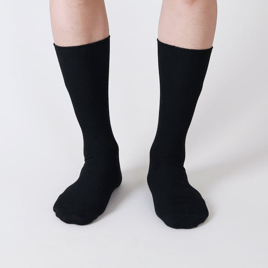 シルク&ウール ベーシックソックス〈メンズ〉