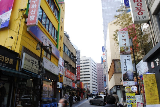 韓国の街並み