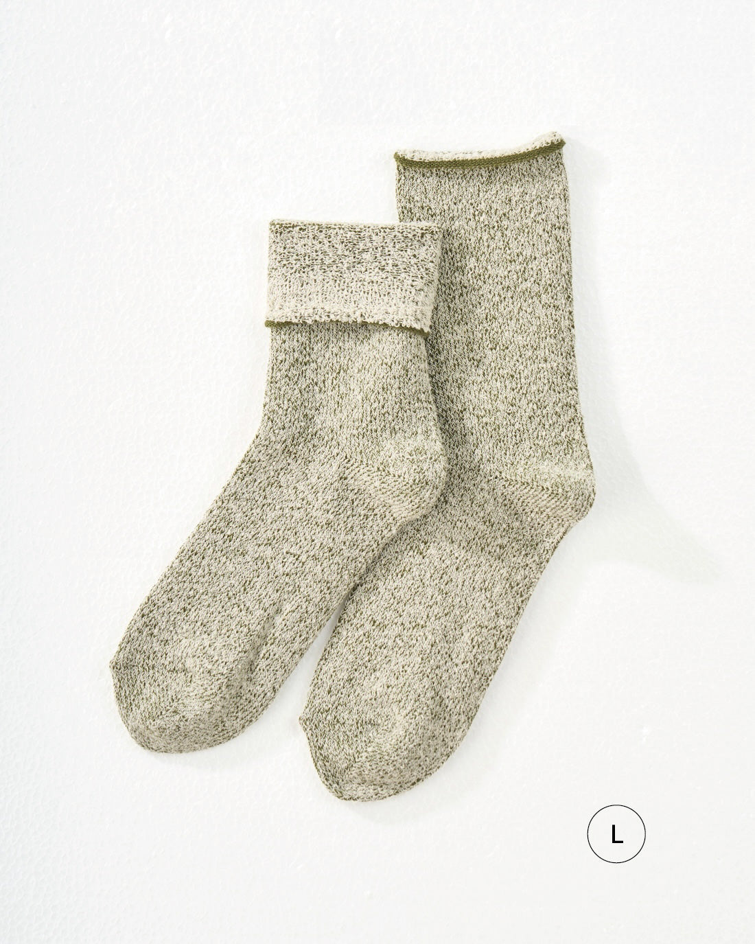 シルク&ウール パイル先丸靴下