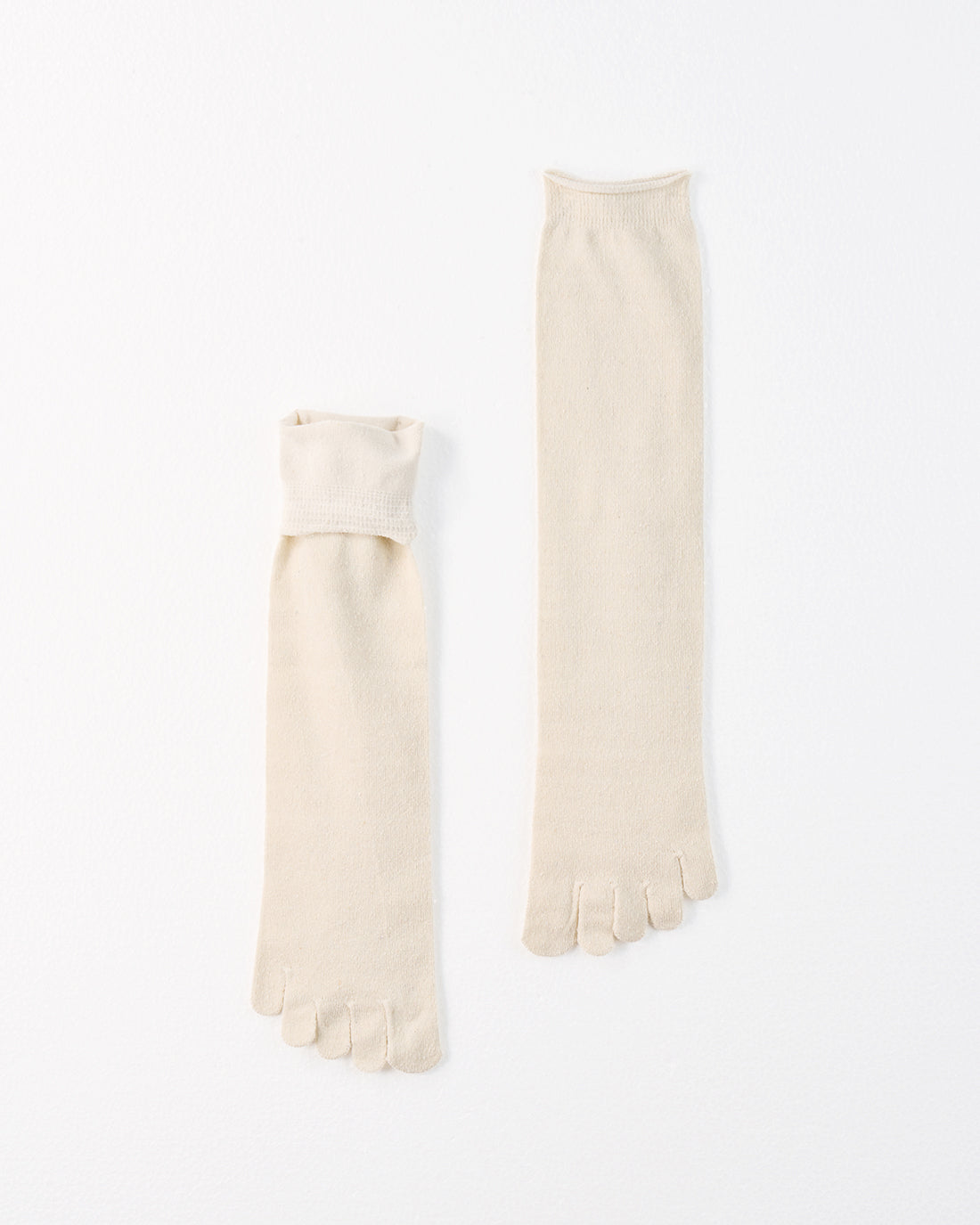 冷えとり靴下 素朴シルク5本指靴下