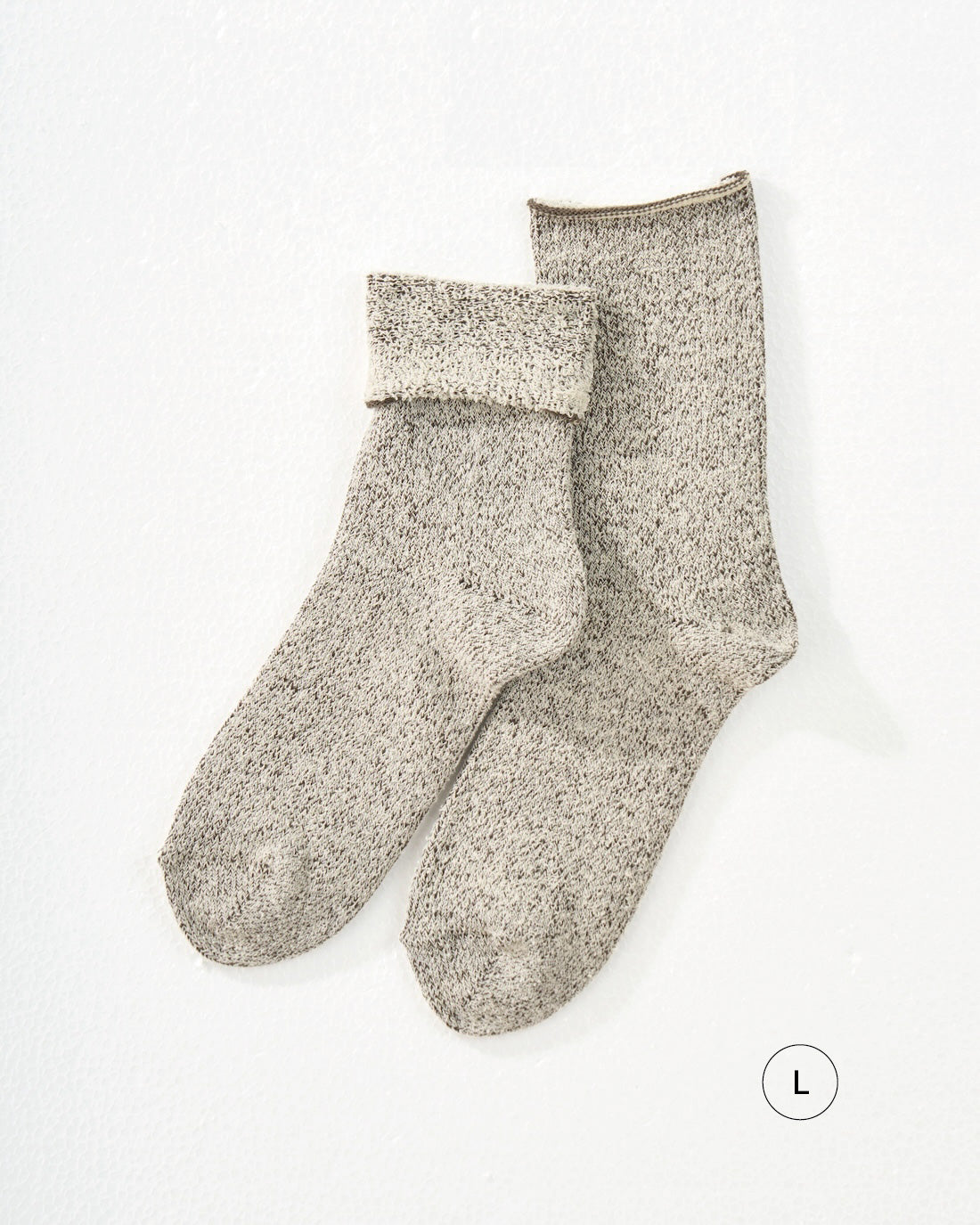 シルク&ウール パイル先丸靴下