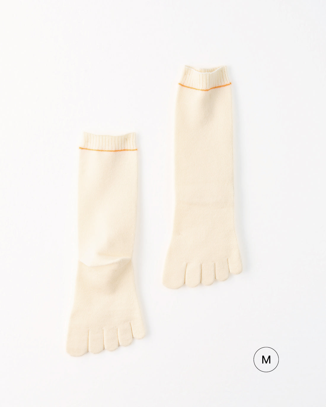 冷えとり靴下 内絹外ウールインナー5本指靴下