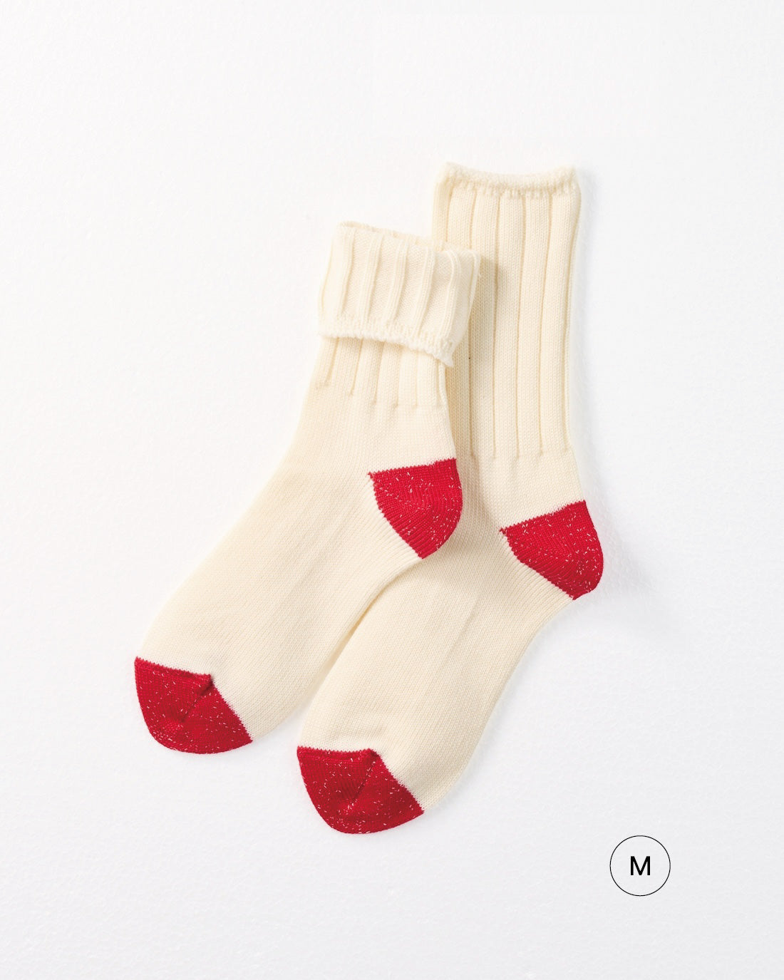 お手軽冷えとり靴下リブバイカラー- 冷えとり靴下・絹肌着 くらしきぬ