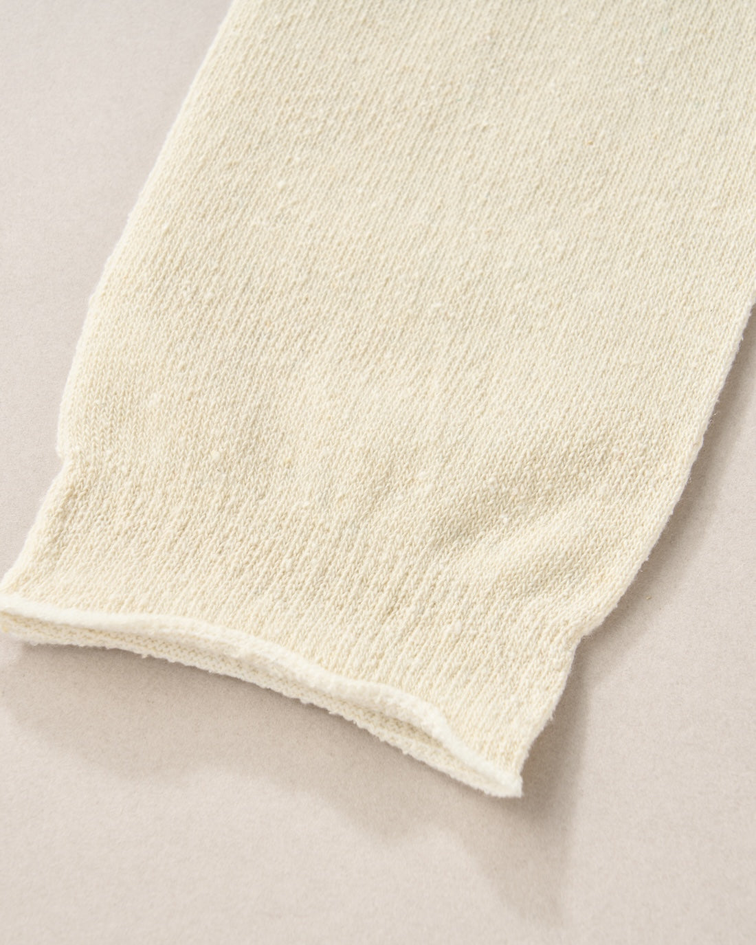 冷えとり靴下 素朴シルク先丸靴下