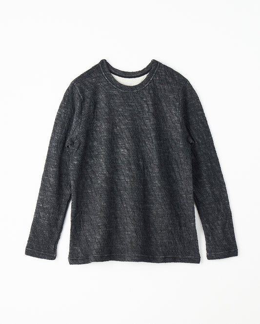 気品を纏う、シルク＆ウール Uネックインナー