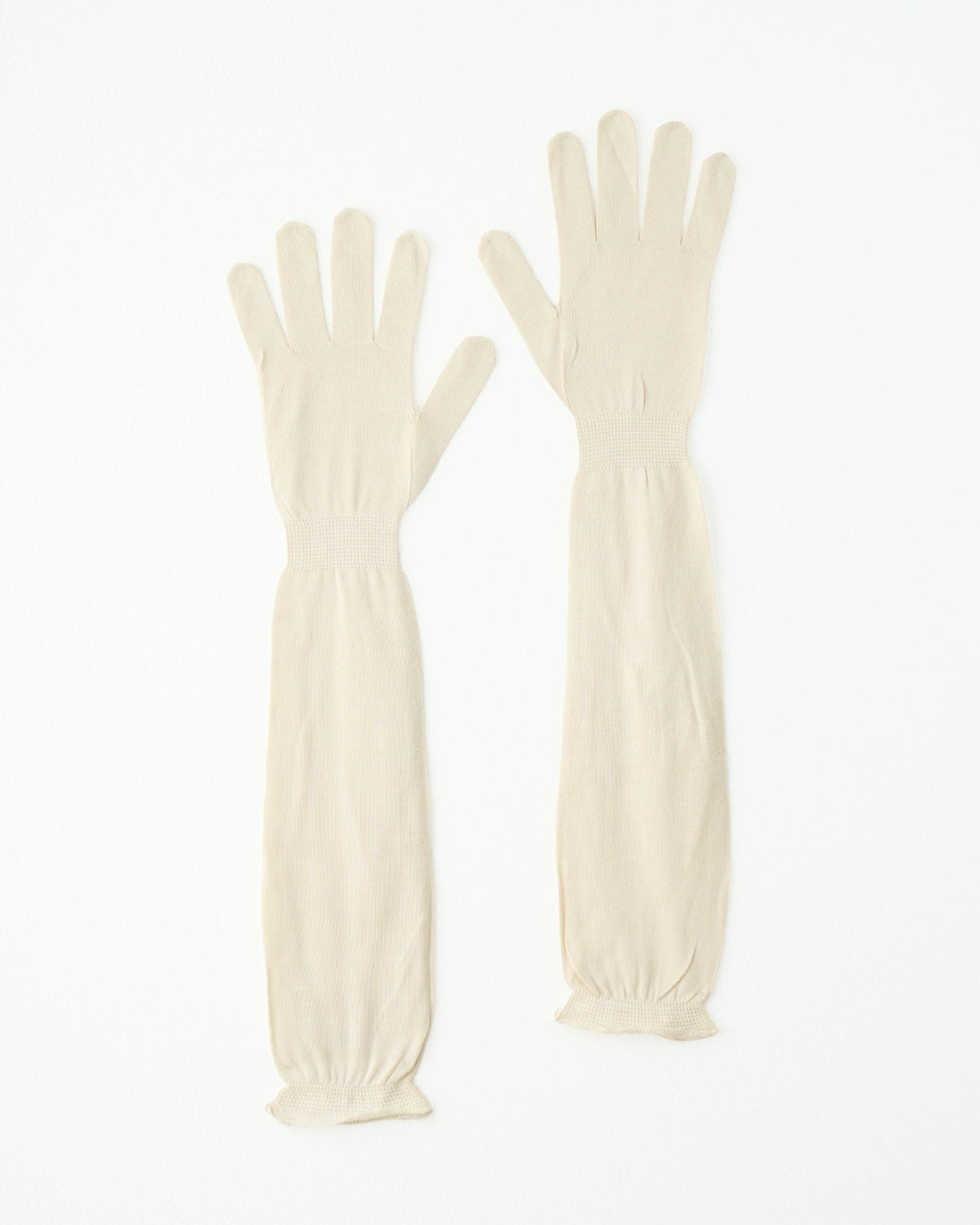 ロングシルク手袋