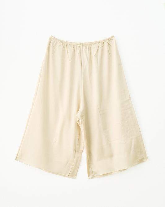 リラックスタイムに着たいシルクペチコートパンツ*