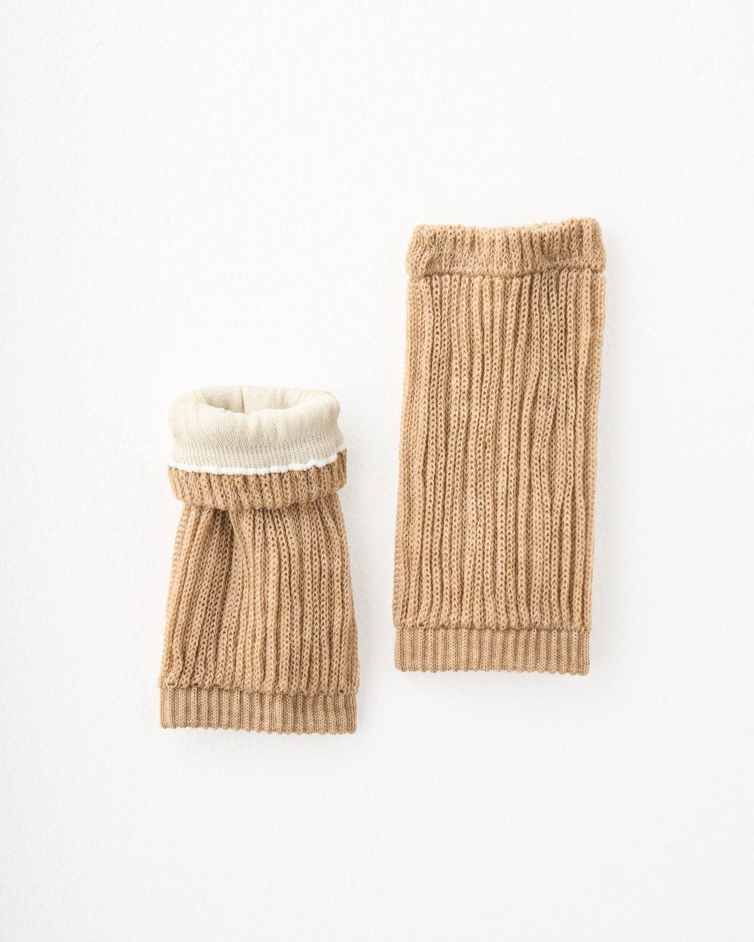 レッグウォーマー厚手ショート丈