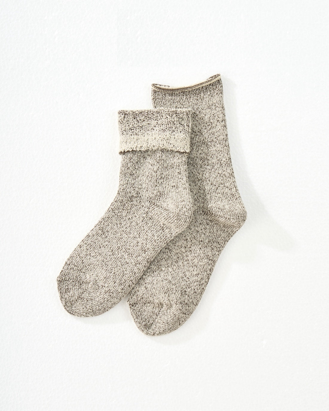シルク&ウール パイル先丸靴下