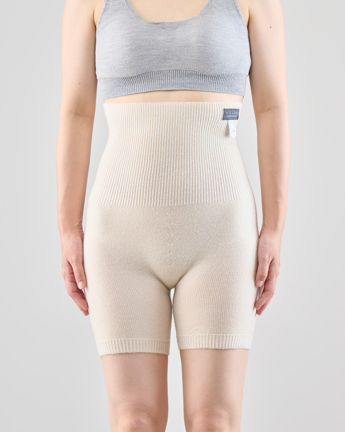 シルク&ウール はらぱん(腹巻パンツ) ショートタイプ