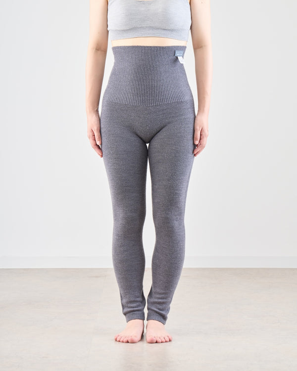 シルク&ウール はらぱん(腹巻パンツ) ロングタイプ〈12分丈〉