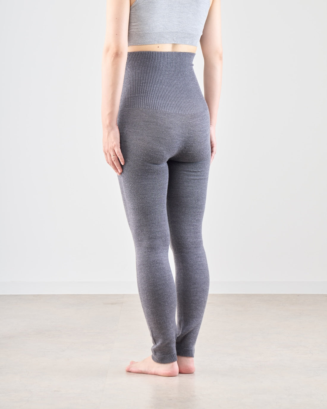 シルク&ウール はらぱん(腹巻パンツ) ロングタイプ〈12分丈〉