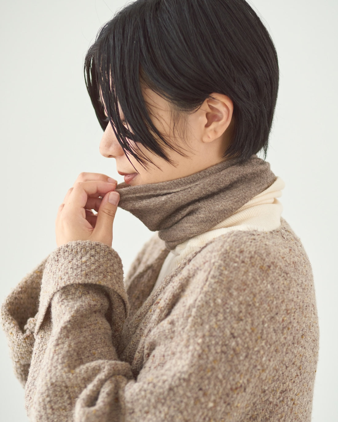 絹包〈きぐるみ〉ネックウォーマー