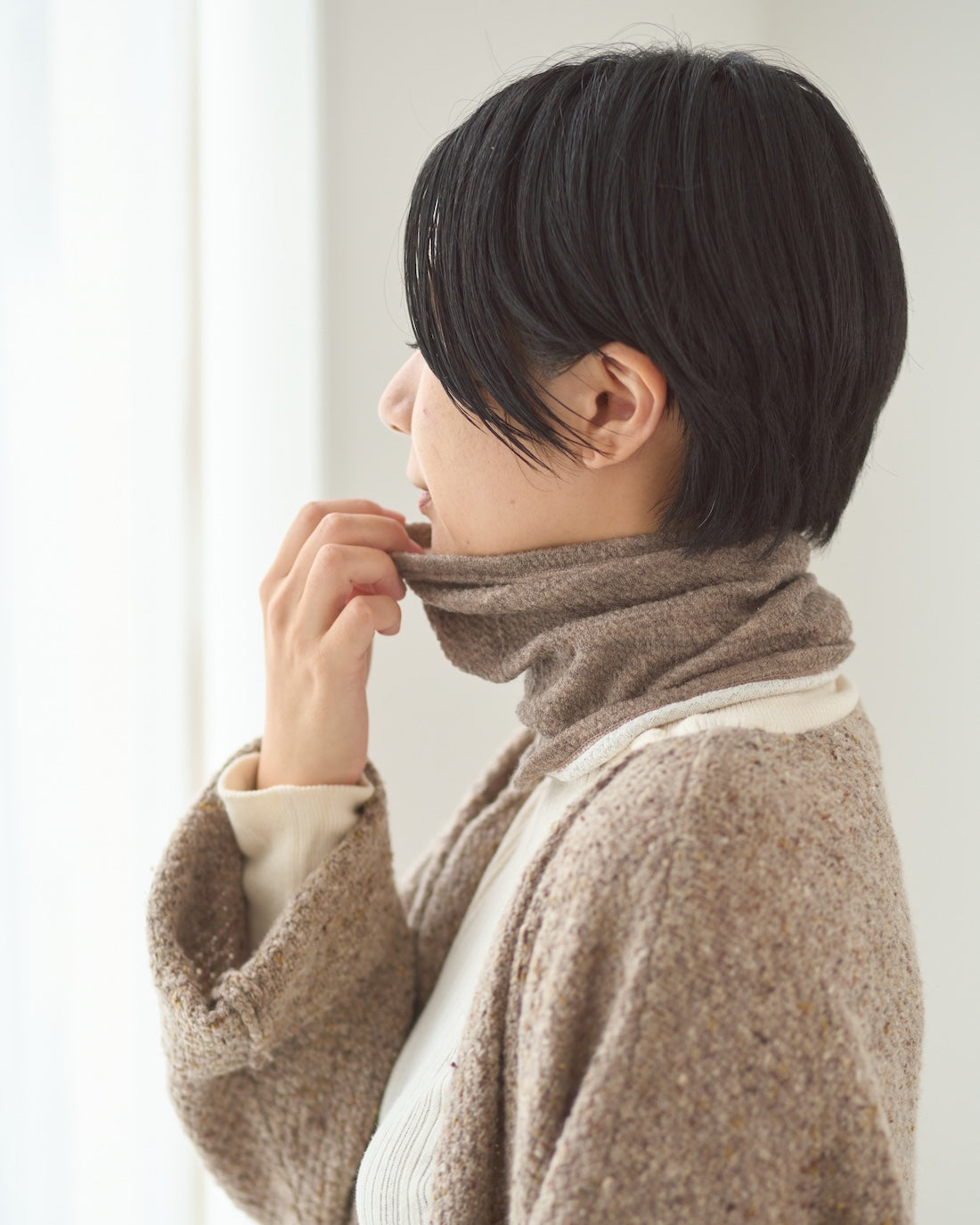 絹包〈きぐるみ〉ネックウォーマー