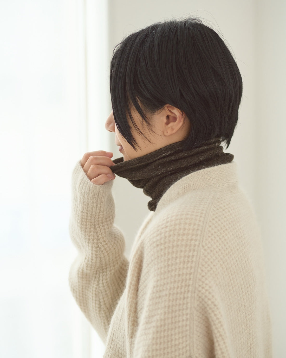 絹包〈きぐるみ〉ネックウォーマー